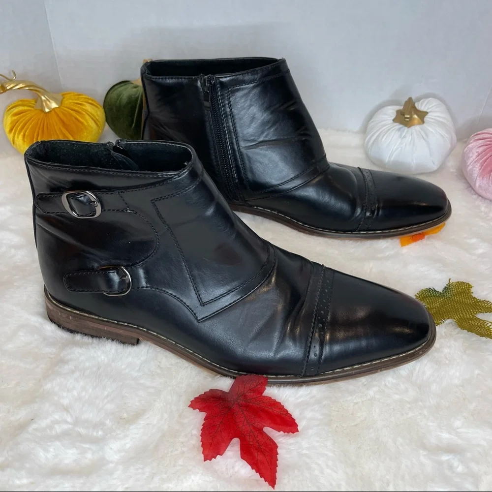 XRay Burke Men's Mid Top Dress Shoes.  #53 - Picture 7 of 11